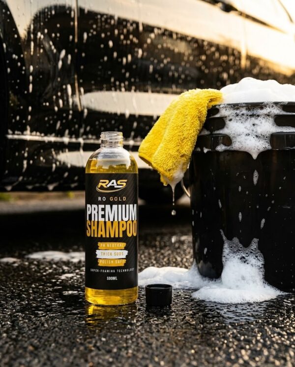 RO-GOLD-Premium-Shampoo-Product-Image-Action-Shot
